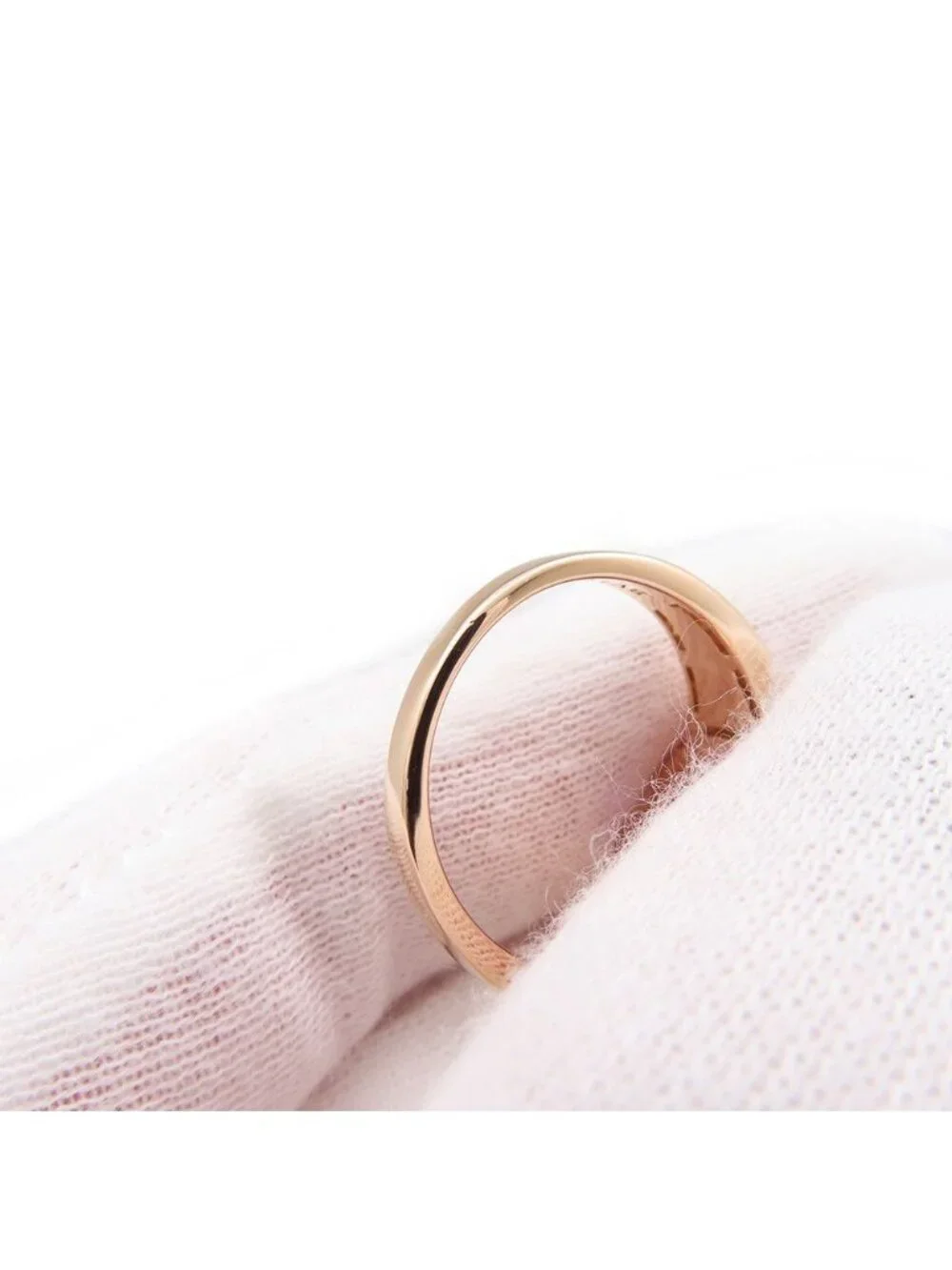 Bvlgari Ring Parentesi Cocktail Amethyst Diamond 18k Pink Gold